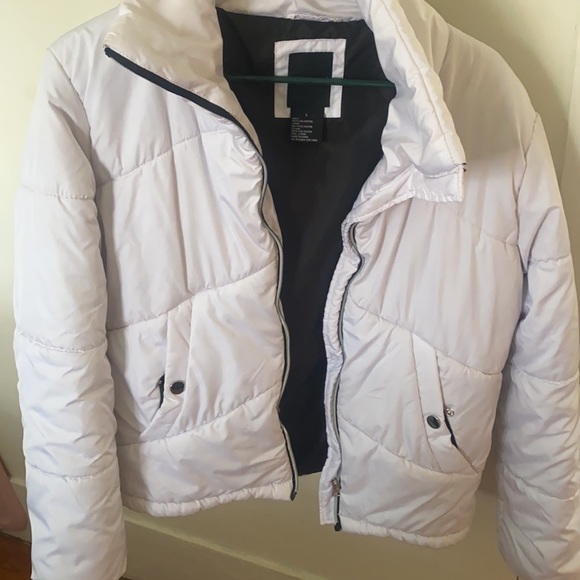 Me Jane white puffer jacket - medium - Picture 4 of 8